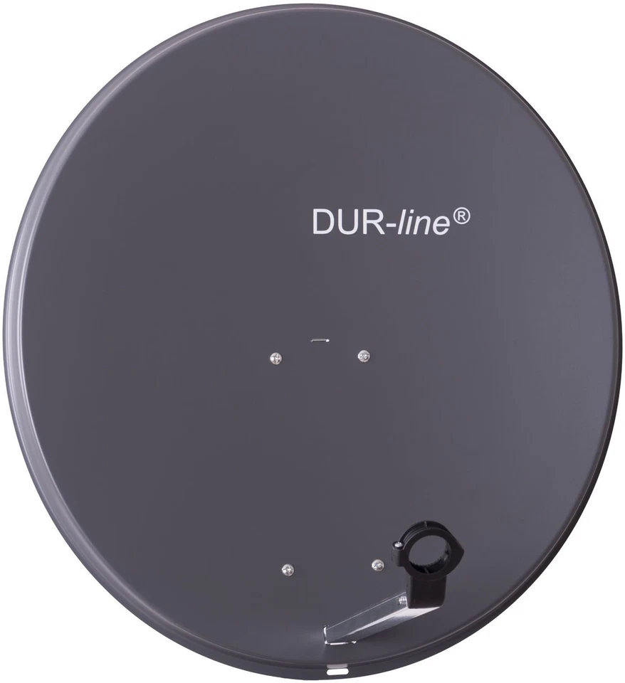 DUR-line MDA 90 Anthrazit - Alu Sat-Antenne Satelittenschüssel - Bild 1 von 1