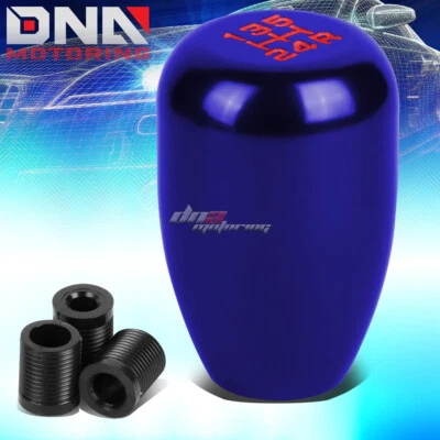 M10 X 1,5 5-SPEED MT/РУЧНАЯ КОРОБКА ПЕРЕДАЧ АЛЮМИНИЕВЫЙ КОРОТКИЙ БРОСОК ПЕРЕКЛЮЧАТЕЛЬ СИНИЙ - Изображение 1 из 4