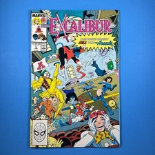 Excalibur #5 vs Arcade Marvel Comics 1989 Chris Claremont Alan Davis X-Men