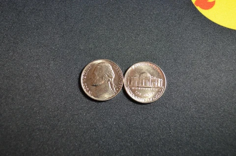 1991 P UNCIRCULATED JEFFERSON NICKEL FROM A SEALED BANK ROLL FREE SHIPPING Cover