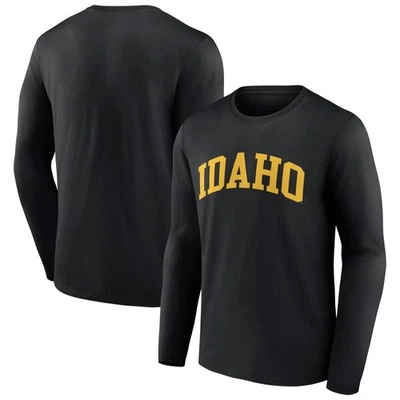 Men's Black Idaho Vandals Basic Arch Long Sleeve T-Shirt - Image 1 of 3