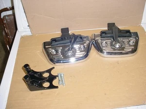 Harley Davidson 2000-2017 Softail Passenger Footboard Set 14914 - Picture 1 of 7
