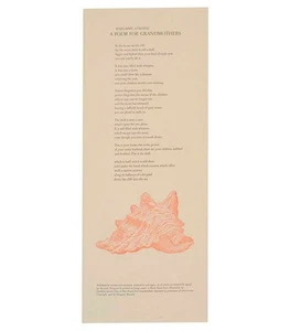 Margaret ATWOOD, Gendron Jensen / POEM FOR GRANDMOTHERS 1st Edition 1978 #203396 - Picture 1 of 1