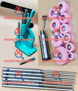 12 Pc SIOUX Valve Seat Grinding Stones With Stone Dresser & 6pcs Pilots + Holder - Picture 1 of 21