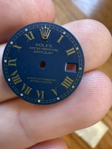 Reloj Rolex Oyster Perpetual Datejust para damas esfera azul Buckley - Imagen 1 de 5