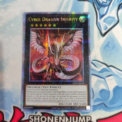 Yugioh Asian English Cyber Dragon Infinity ALIN-AE105 QCSE Original - Image 1 of 2