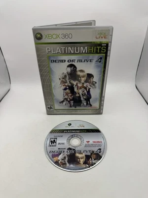Dead or Alive 4 (Xbox 360) No Manual Resurfaced Tested Working Clean Disc - Image 1 of 4