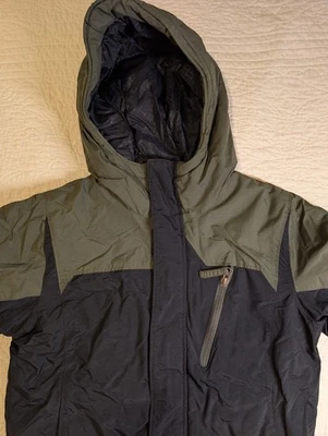 Chaqueta de invierno Columbia Youth XS (6/7), verde/negro Foto 1 de 4