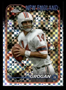 Topps Chrome #132 Steve Grogan 2024 - NrMt-NmMt *TedsCardShack* - Imagen 1 de 2