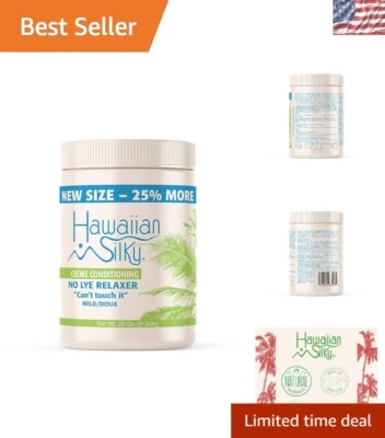 Relajante suave sin lye para cabello fino - Crema de 20 OZ, sin crueldad e hidratante Foto 1 de 4