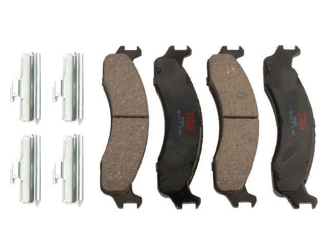 Para 1995-2002 Ford E350 Econoline Club Wagon conjunto de pastilhas de freio dianteiro TRW 83329DXMS - Imagem 1 de 2