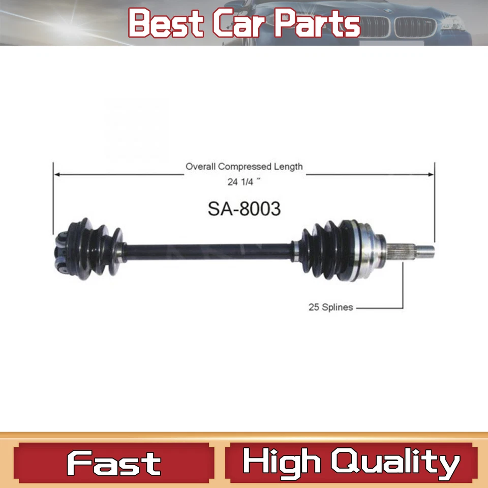 Se adapta a Saab 900 1985-1989 eje CV delantero derecho junta CV Foto 1 de 2