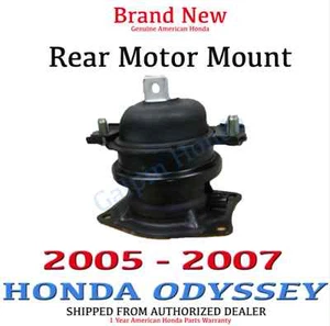 Genuine OEM Honda Odyssey Rear Motor Mount 2005-2007 EXL/TRNG (50810-SHJ-305) - Picture 1 of 2