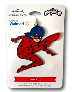 Hallmark ZAG Miraculous LADYBUG Rojo Body Máscara METAL Adorno de Navidad NUEVO - Imagen 1 de 1