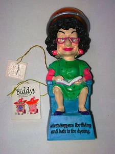 Difícil de encontrar figura de resina de Biddys 12849 cumpleaños son para vivir y el cabello es para teñir - Imagen 1 de 5