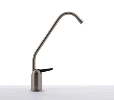 Hydronix Long Reach RO Filtered Water Faucet Lead Free Brushed Nickel w/ Air Gap