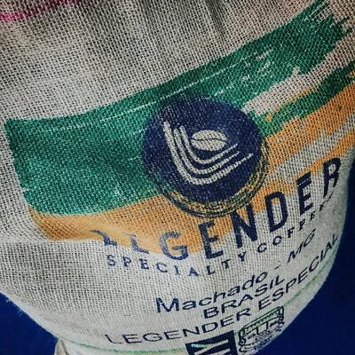 LEGENDER BRAZIL BRASIL FRESH ROASTED SPECIALTY COFFEE BEANS - ARABICA FULL BEAN - Image 1 of 4