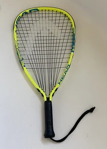 Head MX Hurricane Yellow Blue & Black Metallix Racquetballschläger 35/8 Neu ohne Etikett - Bild 1 von 7