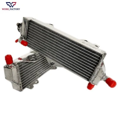 Radiador de aluminio para Honda CR500 CR500R CR 500 R 500R 1989 500CC 89 Foto 1 de 4