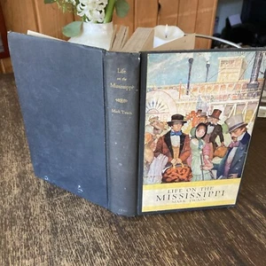 LIFE ON THE MISSISSIPPI Mark Twain 1917 Hardback Book  by HARPER & Brothers - Picture 1 of 15