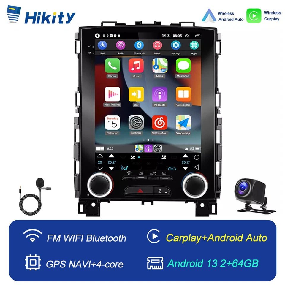 64GB Android 15 Carplay Autoradio GPS Navi für Renault Megane IV KOLEOS II 15-22 - Bild 1 von 4