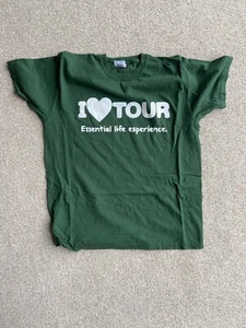 Kinder Fruit of the Loom T-Shirt mit Logo grün Alter 12-13 Jahre - Bild 1 von 4