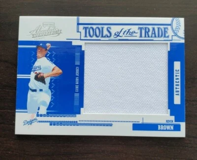 2005 年季后赛绝对纪念品巨型布贴遗物 #'ed /150 凯文布朗 #TT142 — 第 1/3 张图片