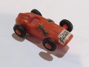 vintage Red Slot Car Racecar #8 Orange old toy retro plastic novelty antique  - Picture 1 of 3