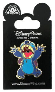 2009 Disney Stitch as Godzilla Pin With Packing Rare