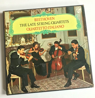 Beethoven Late String Quartets - Quartetto Italiano Philips 6707008 4LP Box Set - Image 1 of 4
