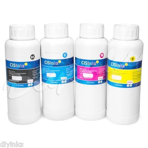 Confezione da 4 ricariche INCHIOSTRO grandi sfuse alternative per C68 D68 C88+ CX5800 2000 ml - Foto 1 di 1