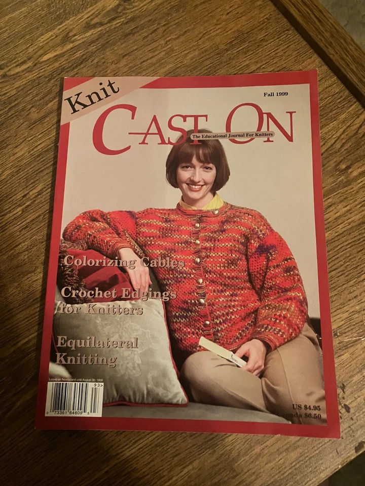 Back Issue of Cast On Magazine - Fall 1999 - Image 1 of 1