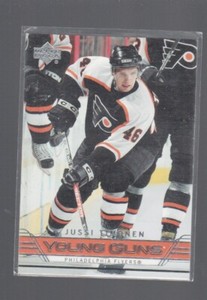 JUSSI TIMONEN 2006-07 UPPER DECK YOUNG GUNS ROOKIE CARD #480