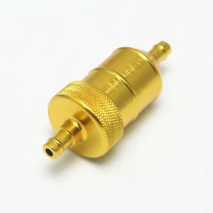 Universal Motorcycle Oil Fuel Filter Cleaner 8mm Custom For Honda Yamaha Suzuki - Picture 1 of 5