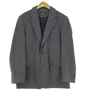 Camel Collection Jacket Blazer Vintage Virgin Wool Cashmere Sq0 Size EU 50 - Picture 1 of 8