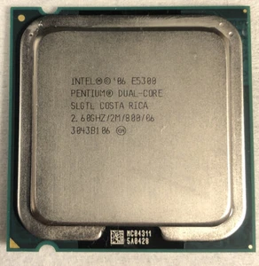 Intel Pentium E5300 SLGTL 2.6ghz Dual Core LGA775 CPU Processor - Picture 1 of 2