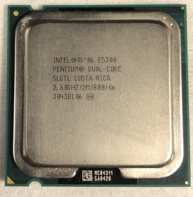 Intel Pentium E5300 SLGTL 2.6ghz Dual Core LGA775 CPU Processor - Image 1 of 2