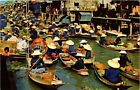 Cpm Ak Thailand Floating Market Only Can Be Seen In Thailand Tourists 345244