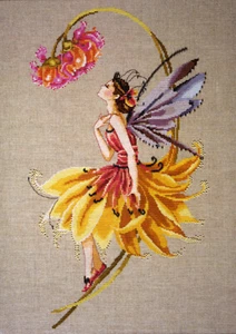 Cross Stitch Chart / Pattern ~ Mirabilia The Petal Fairy #MD82 - Picture 1 of 4