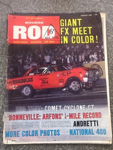 Modern Rod Magazine American February 1966 - Imagen 1 de 1