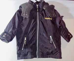 OSHKOSH B’GOSH AUTHENTIC VINTAGE Kids Parka Jacket Removable Hood EUC - Picture 1 of 11