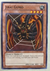 1996 YU-GI-OH "JIRAI GUMO" 1ST Edition. Card LCJW-EN227 FREE SHIPPING!! - Picture 1 of 2