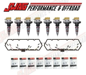 99-03 Ford Powerstroke 7.3L Injectors, Valve Cover Gaskets & OEM Glow Plugs  - Picture 1 of 4