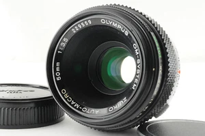 [Excellent+++] Olympus OM-SYSTEM Zuiko Auto-Macro 50mm f/3.5 MF Fix SLR w/ Caps - Picture 1 of 11
