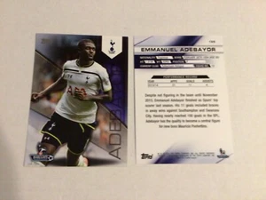Emmanuel Adebayor #136 Tottenham Hotspur/199 5x7 2014-2015 Topps Premier Gold - Foto 1 di 1