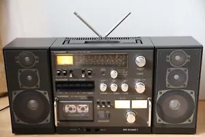 Telefunken HiFi Studio 1 Radio-Recorder Boombox Ghettoblaster,es gibt ein video - Bild 1 von 6