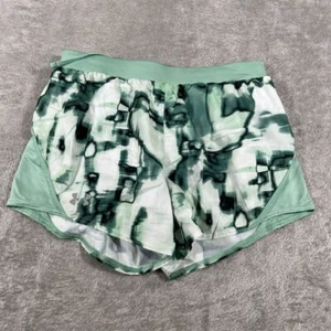 Under Armour Women's Shorts Tie-Dye Running Green Size S Activewear - Picture 1 of 9