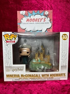 Harry Potter Minerva McGonagall with Hogwarts Pop! Vinyl Figure Town #33 - Picture 1 of 8