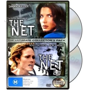 The Net | 2-Movie Collection (DVD 2-Disc) PAL Region 4 (Sandra Bullock) Net 2.0 - Picture 1 of 5
