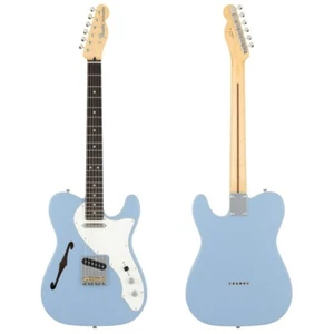 Fender Made in Japan Limited Kusumi Color Telecaster Thinline Blue with Gig Bag - Picture 1 of 7
